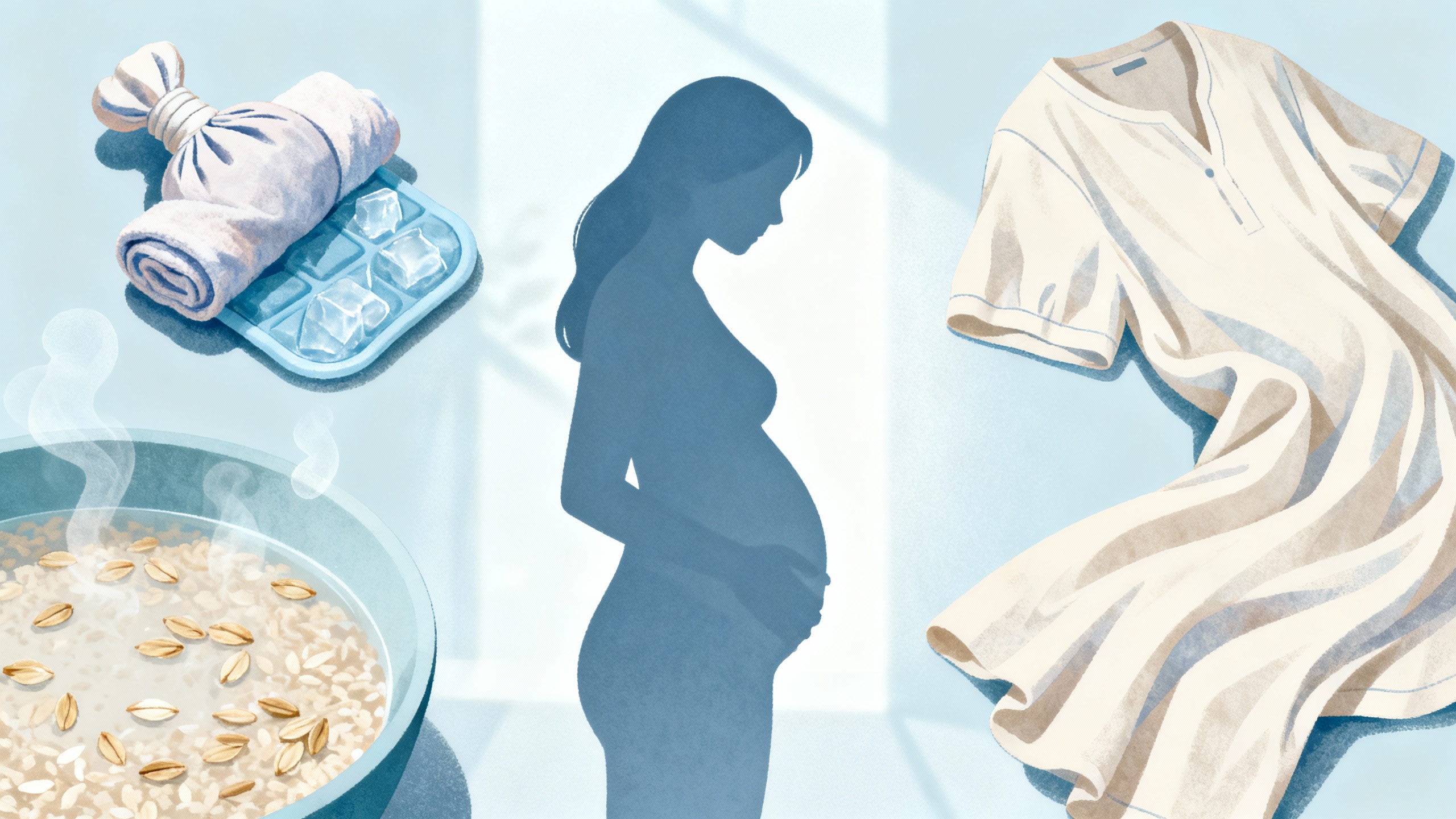 Featured image for Comforting Solutions: Dealing with Hives During Pregnancy